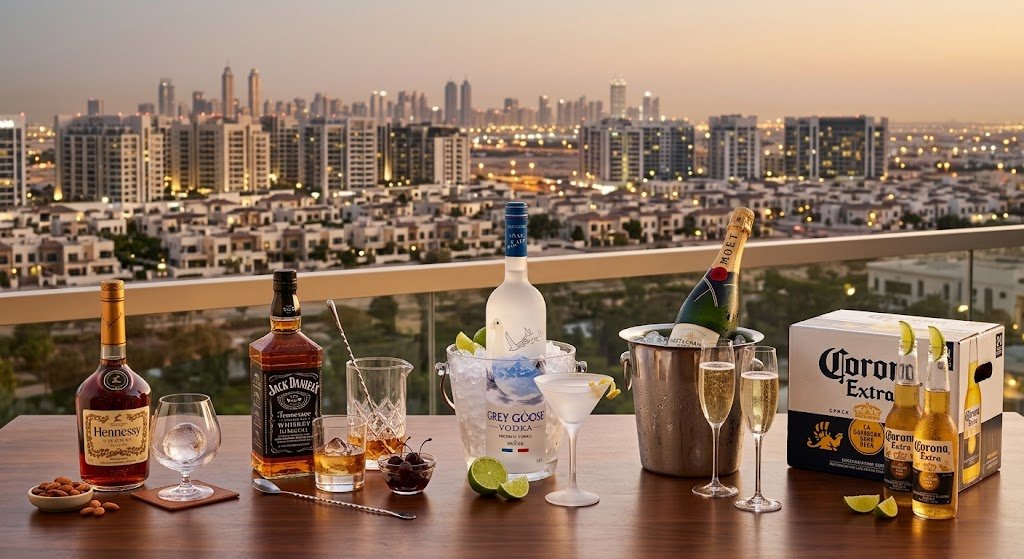 Express Alcohol Delivery in Jumeirah Village Circle (JVC) Dubai by Desert Spirits