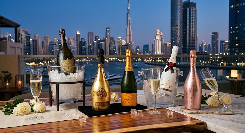 5 Best Champagnes to Order Tonight in Dubai via DesertSpirits.shop